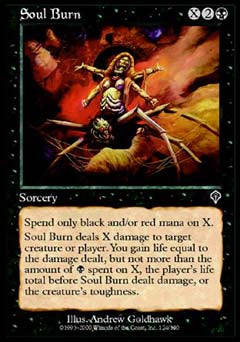 Soul Burn (Invasion) Medium Play