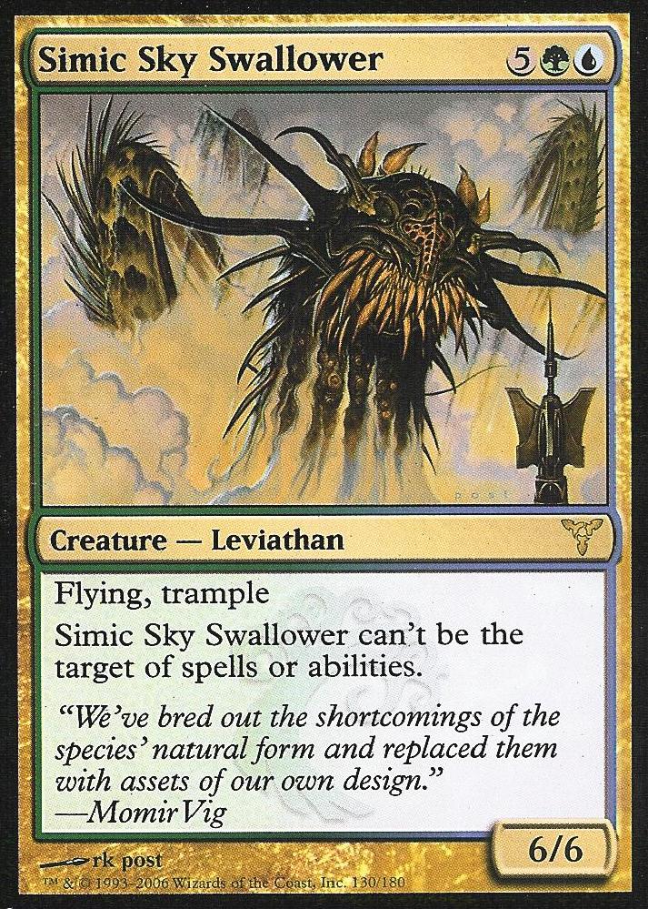 Simic Sky Swallower (Dissension) Heavy Play
