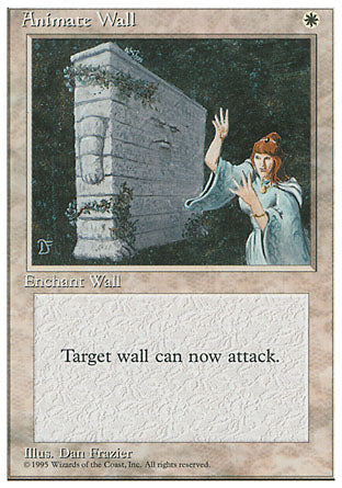 Animate Wall (4th Edition) Near Mint