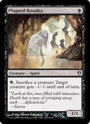 Plagued Rusalka (Duel Decks: Izzet vs Golgari) Medium Play