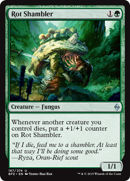 Rot Shambler (Battle for Zendikar) Medium Play