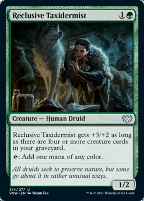 Reclusive Taxidermist (Innistrad: Crimson Vow) Near Mint