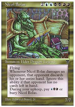 Nicol Bolas (Chronicles) Light Play