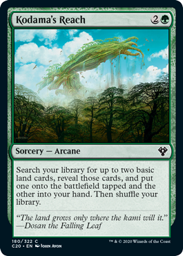 Kodama's Reach (Commander 2020 Ikoria) Near Mint
