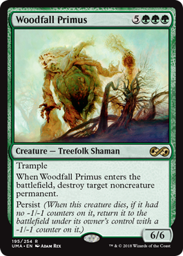 Woodfall Primus (Ultimate Masters) Near Mint Foil