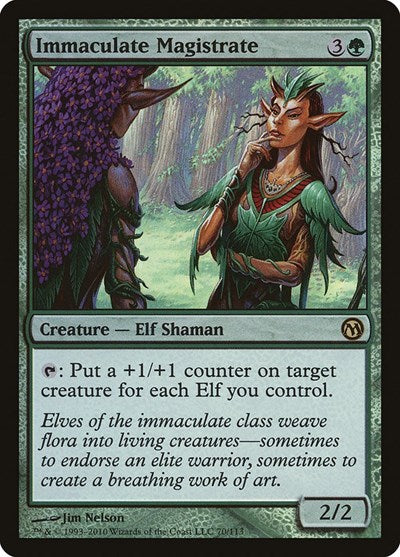 Immaculate Magistrate (Duels of the Planeswalkers) Medium Play Foil