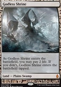 Godless Shrine (Zendikar Expeditions) Near Mint Foil