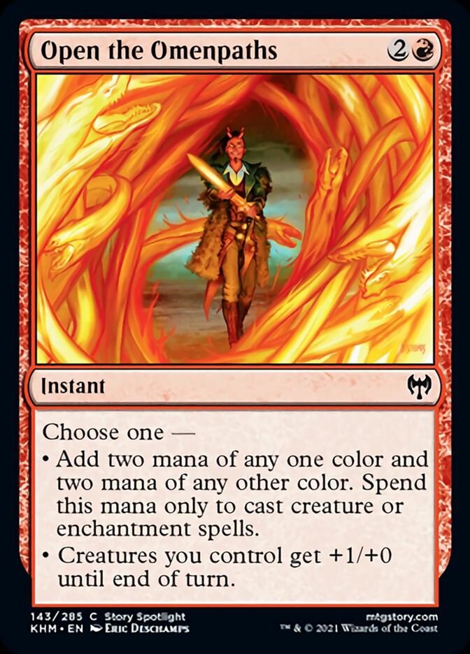 Open the Omenpaths (Kaldheim) Near Mint Foil