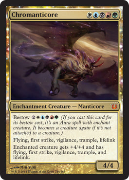 Chromanticore (Born of the Gods) Medium Play Foil