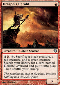 Dragon's Herald (Shards of Alara) Near Mint