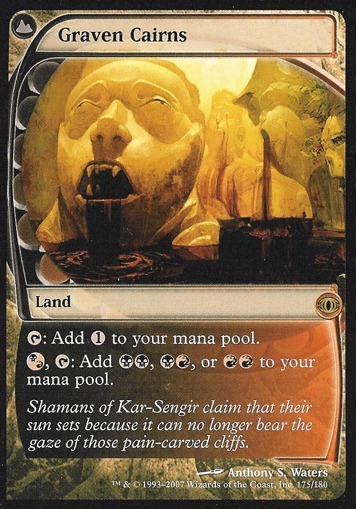 Graven Cairns (Futuresight) Light Play Foil