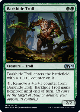 Barkhide Troll (Magic 2020 Core Set) Near Mint