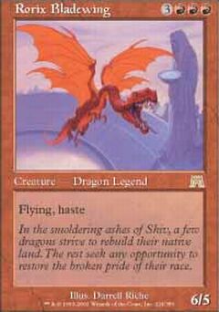 Rorix Bladewing (Onslaught) Heavy Play
