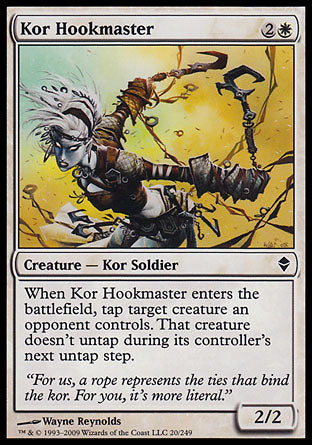 Kor Hookmaster (Zendikar) Near Mint
