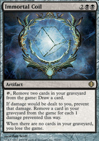 Immortal Coil (Shards of Alara) Medium Play