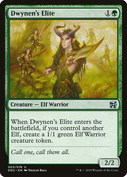 Dwynen's Elite (Duel Decks: Elves vs Inventors) Near Mint