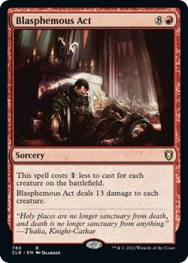 Blasphemous Act (Commander Legends: Battle for Baldur's Gate) Near Mint