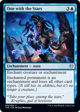 One with the Stars (Theros Beyond Death) Near Mint Foil