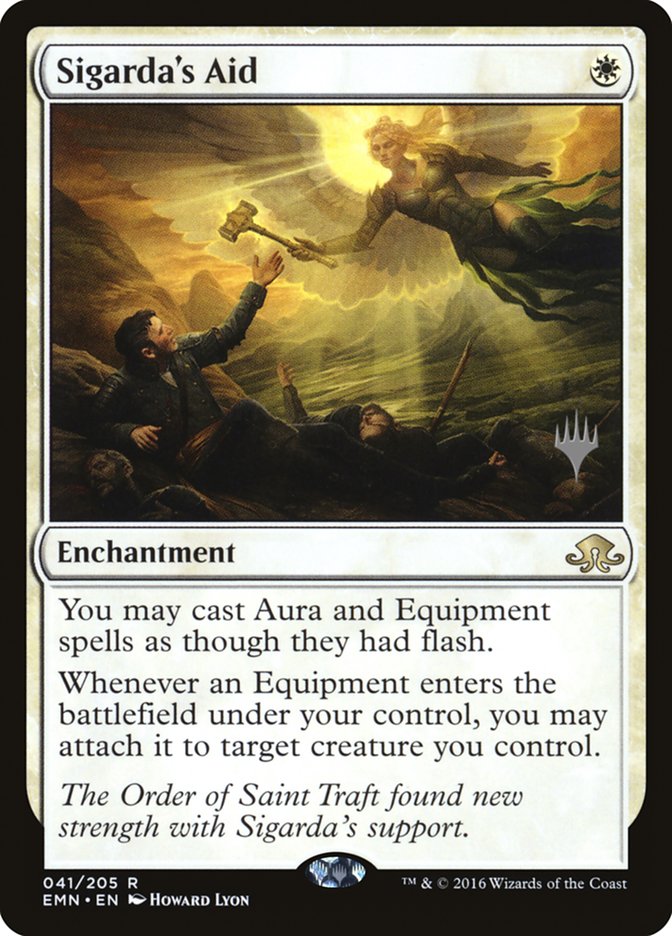 Sigarda s Aid (Promo Pack) Near Mint Foil