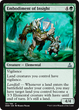Embodiment of Insight (Oath of the Gatewatch) Medium Play