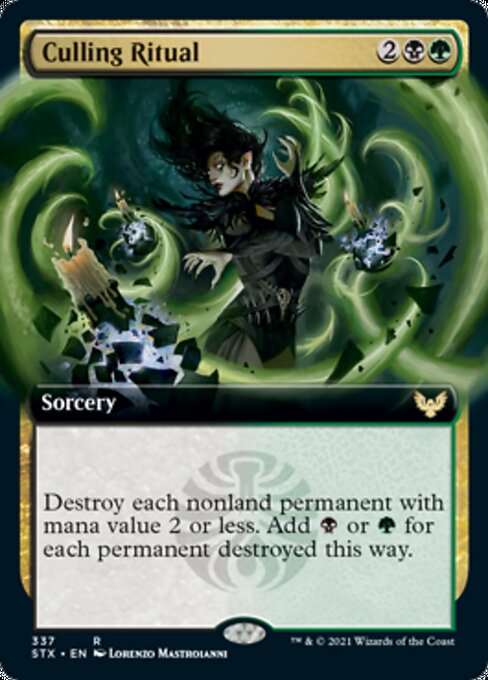 Culling Ritual (Extended Art) (Strixhaven) Near Mint Foil