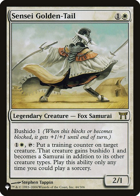 Sensei Golden-Tail (The List) Light Play