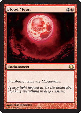 Blood Moon (Modern Masters) Medium Play