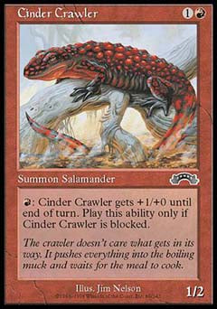 Cinder Crawler (Exodus) Medium Play