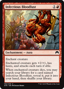 Infectious Bloodlust (Magic Origins) Near Mint