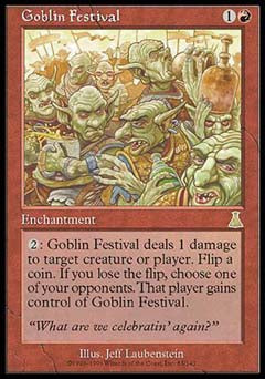 Goblin Festival (Urza's Destiny) Light Play