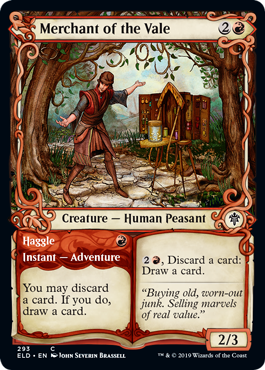 Merchant of the Vale (Showcase) (Throne of Eldraine) Near Mint