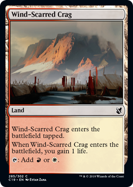 Wind-Scarred Crag (Commander 2019) Near Mint
