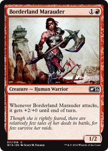 Borderland Marauder (Welcome Deck 2016) Near Mint