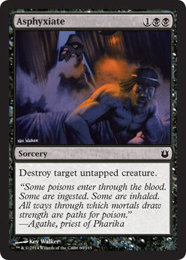 Asphyxiate (Born of the Gods) Near Mint Foil