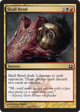 Skull Rend (Return to Ravnica) Medium Play Foil