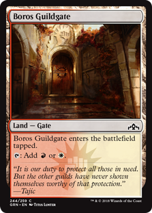 Boros Guildgate (244) (Guilds of Ravnica) Near Mint