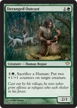 Deranged Outcast (Dark Ascension) Light Play