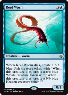 Reef Worm (Masters 25) Medium Play