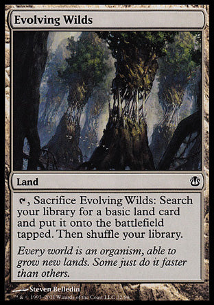 Evolving Wilds (Duel Decks: Ajani vs Nicol Bolas) Medium Play