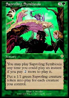 Saproling Symbiosis (Invasion) Near Mint