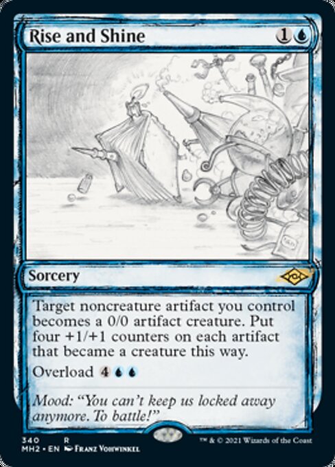 Rise and Shine (Showcase) (Modern Horizons 2) Near Mint Foil