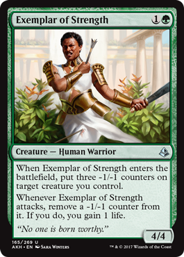 Exemplar of Strength (Amonkhet) Near Mint