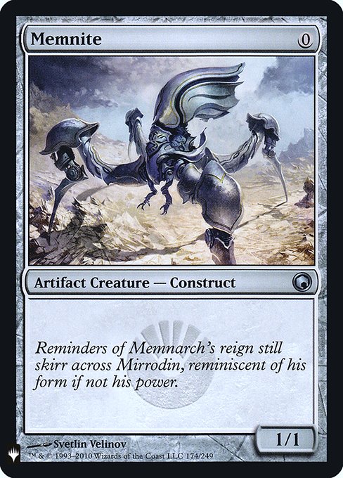 Memnite (Mystery Booster Retail Edition Foils) Near Mint