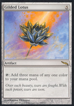 Gilded Lotus (Mirrodin) Light Play
