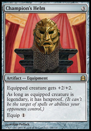Champion's Helm (Commander) Medium Play