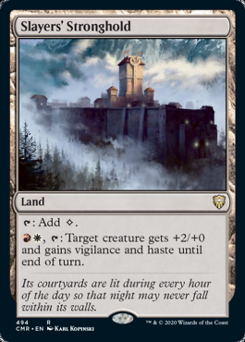 Slayers' Stronghold (Commander 2020 Commander Legends) Near Mint