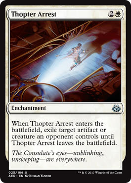 Thopter Arrest (Aether Revolt) Near Mint