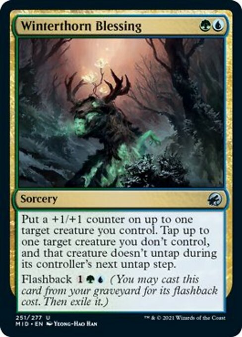 Winterthorn Blessing (Innistrad: Midnight Hunt) Near Mint
