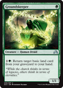 Groundskeeper (Shadows Over Innistrad) Near Mint