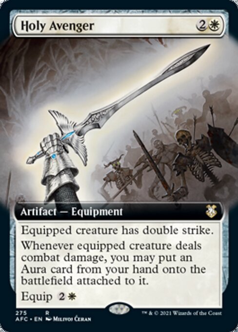 Holy Avenger (Extended Art) (Commander 2021 Forgotten Realms) Near Mint